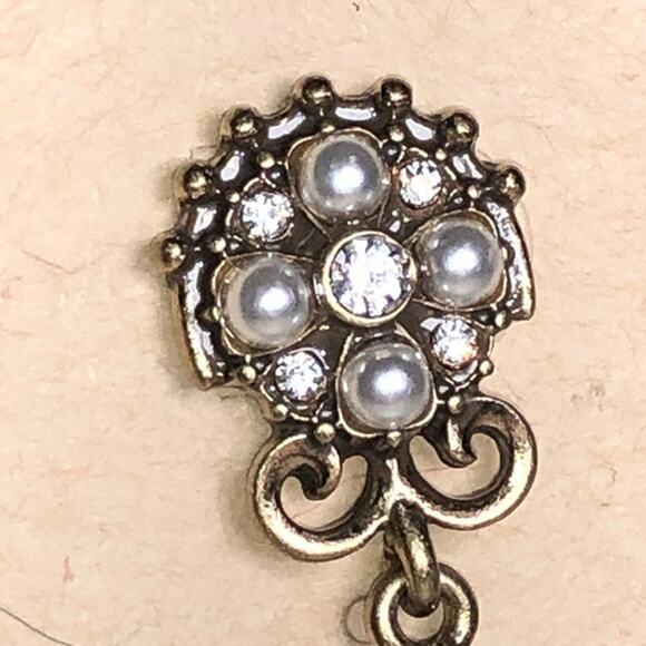 CHLOE & ISABEL ROYAL THISTLE STATEMENT EARRINGS- E025 - Picture 2 of 5